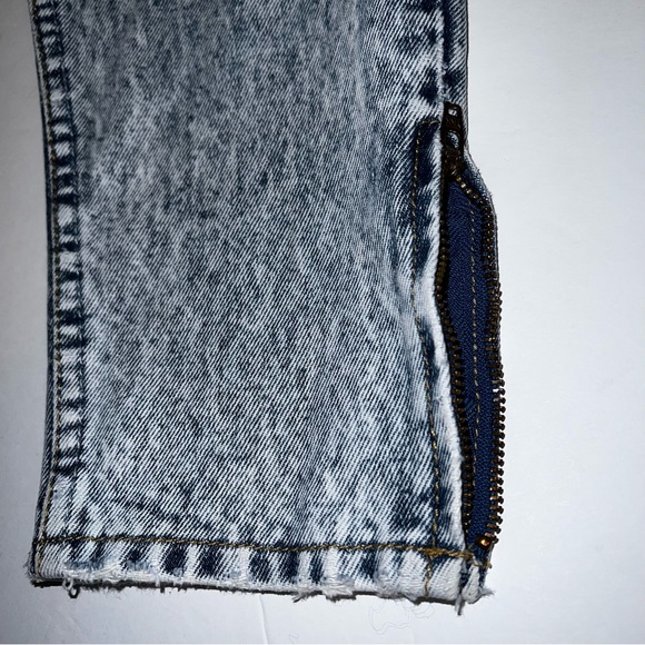 Lawman Group International Vintage High Waist Acid Wash Jeans Sz 5 - Picture 10 of 16